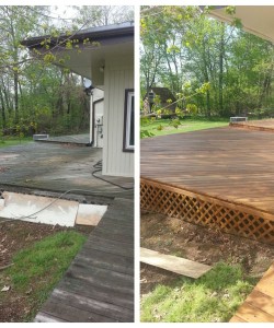 Before & After Deck