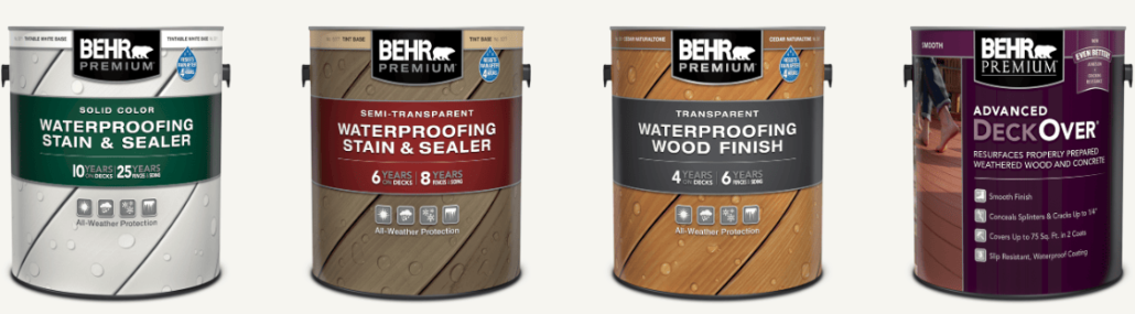 Weatherproofing Paint Products